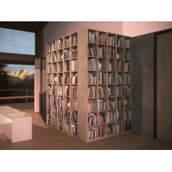 Bibliothèque et rangements sur mesure - Gamme Créative 